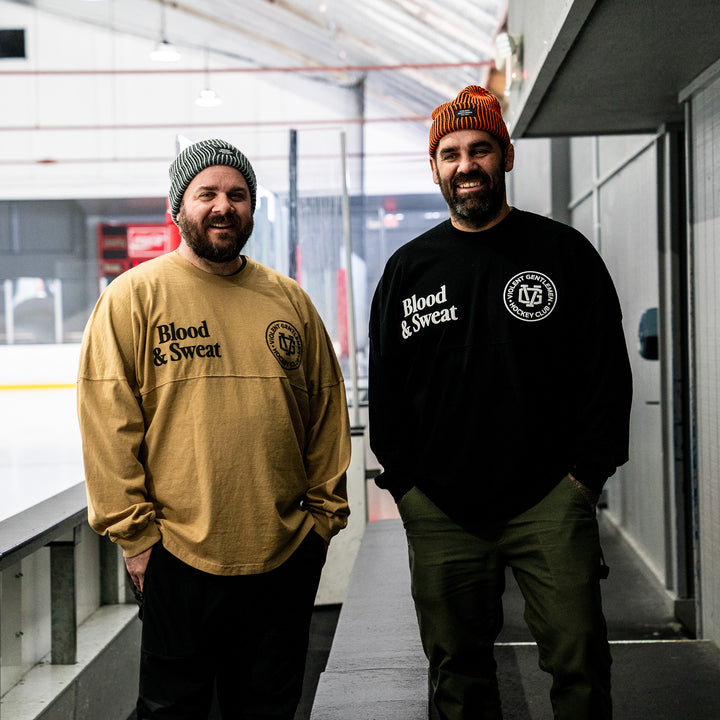 Hockey Lemieux Two-Tone Cuff Beanie - - Beanies - Violent Gentlemen Hockey Lifestyle | Built by Fans for Fans | Perfect Gift for hockey fan or hockey players that live in the hockey culture