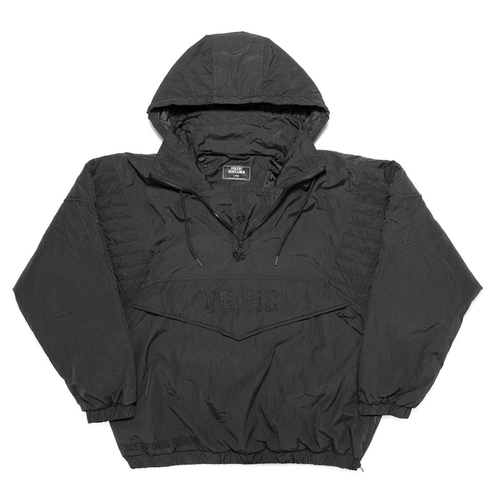 Hockey Loyalty Blacked Out Pullover Jacket - - Men's Jackets - Violent Gentlemen Hockey Lifestyle | Built by Fans for Fans | Perfect Gift for hockey fan or hockey players that live in the hockey culture