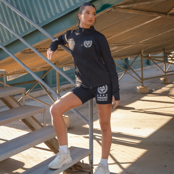 Hockey Strive Womens Poly Tech Jacket - - Women's Jackets - Violent Gentlemen Hockey Lifestyle | Built by Fans for Fans | Perfect Gift for hockey fan or hockey players that live in the hockey culture
