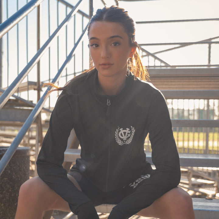 Hockey Strive Womens Poly Tech Jacket - - Women's Jackets - Violent Gentlemen Hockey Lifestyle | Built by Fans for Fans | Perfect Gift for hockey fan or hockey players that live in the hockey culture