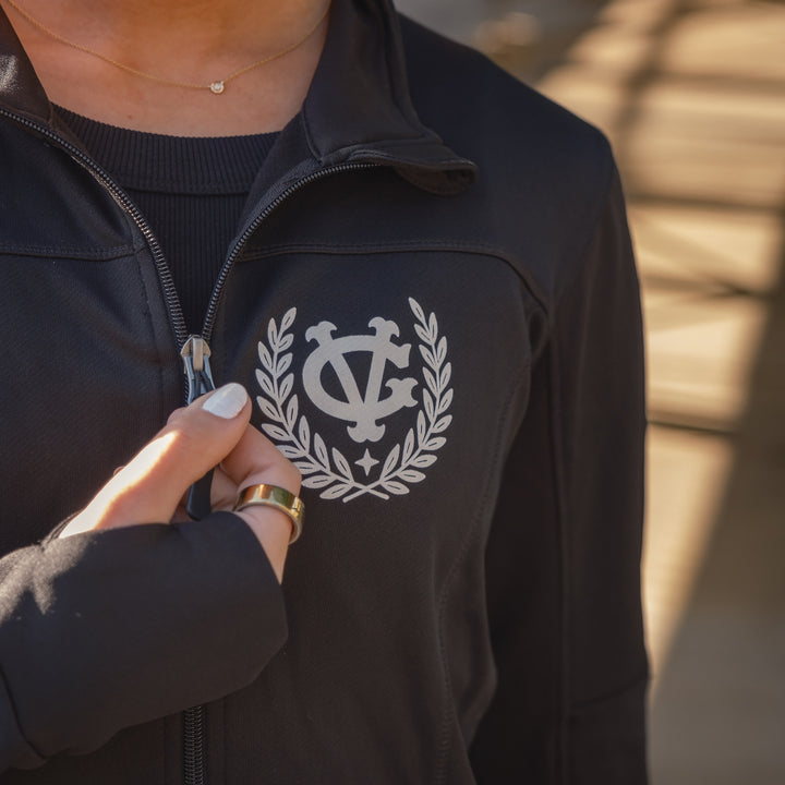 Hockey Strive Womens Poly Tech Jacket - - Women's Jackets - Violent Gentlemen Hockey Lifestyle | Built by Fans for Fans | Perfect Gift for hockey fan or hockey players that live in the hockey culture