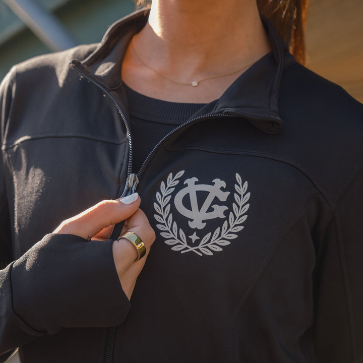Hockey Strive Womens Poly Tech Jacket - - Women's Jackets - Violent Gentlemen Hockey Lifestyle | Built by Fans for Fans | Perfect Gift for hockey fan or hockey players that live in the hockey culture