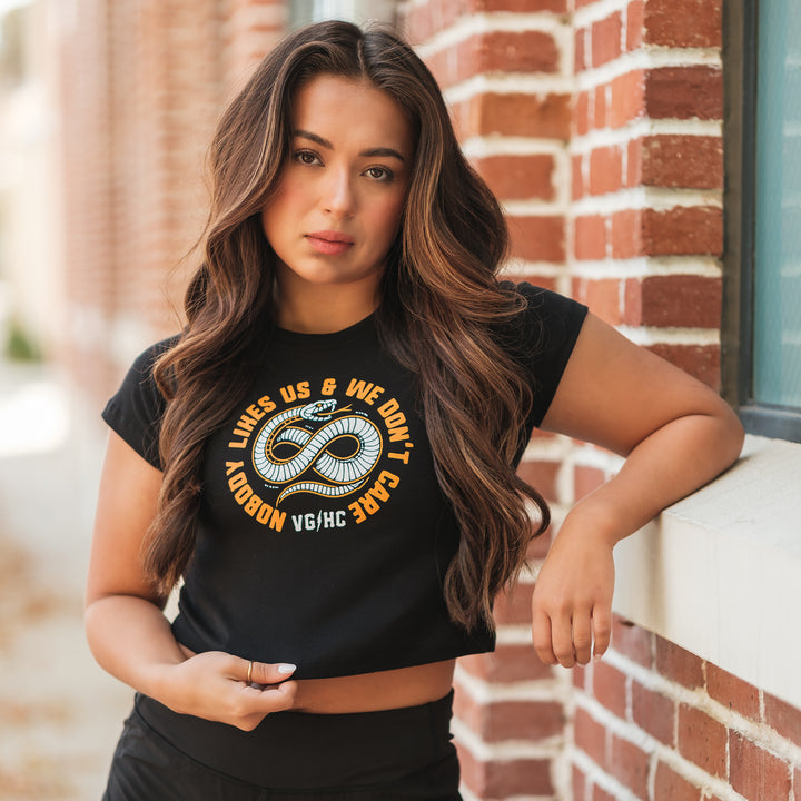 Hockey Infinity Womens Baby Tee - - Women's T-Shirts - Violent Gentlemen Hockey Lifestyle | Built by Fans for Fans | Perfect Gift for hockey fan or hockey players that live in the hockey culture