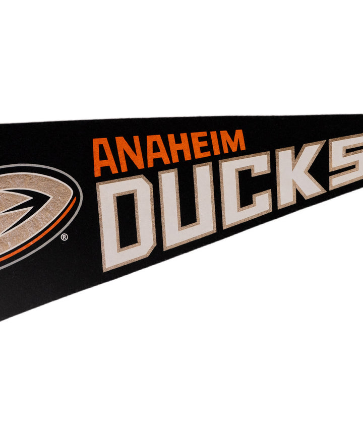 Hockey Anaheim Ducks Pennant • NHL x Oxford Pennant - - Pennant - Oxford Pennant Hockey Lifestyle | Built by Fans for Fans | Perfect Gift for hockey fan or hockey players that live in the hockey culture