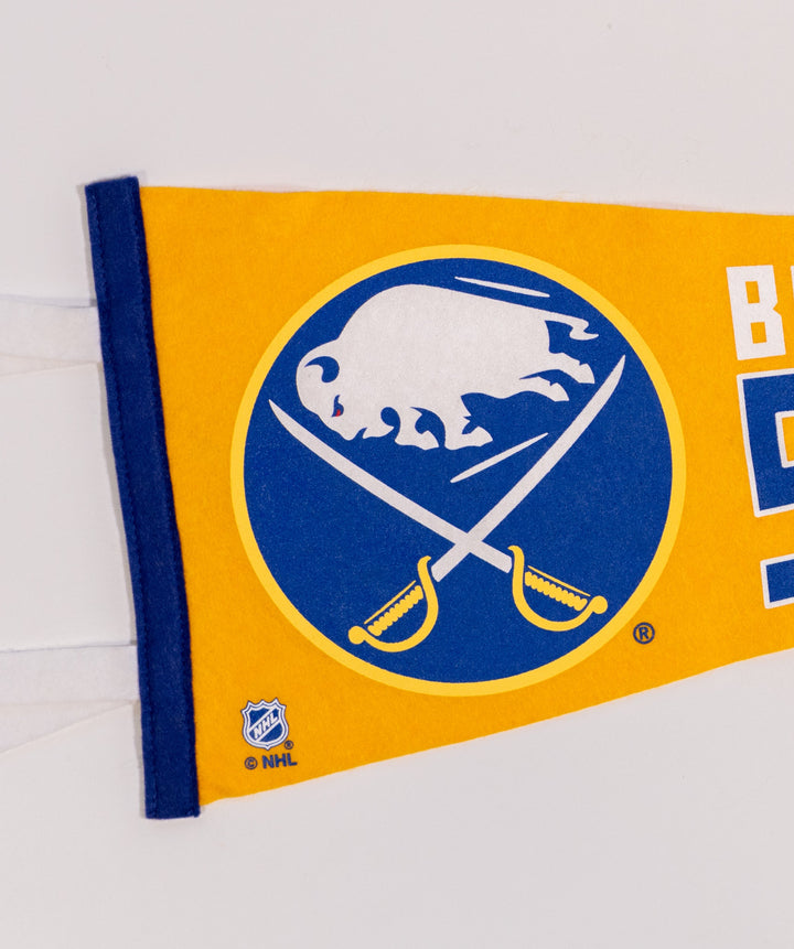 Hockey Buffalo Sabres Pennant • NHL x Oxford Pennant - - Pennant - Oxford Pennant Hockey Lifestyle | Built by Fans for Fans | Perfect Gift for hockey fan or hockey players that live in the hockey culture