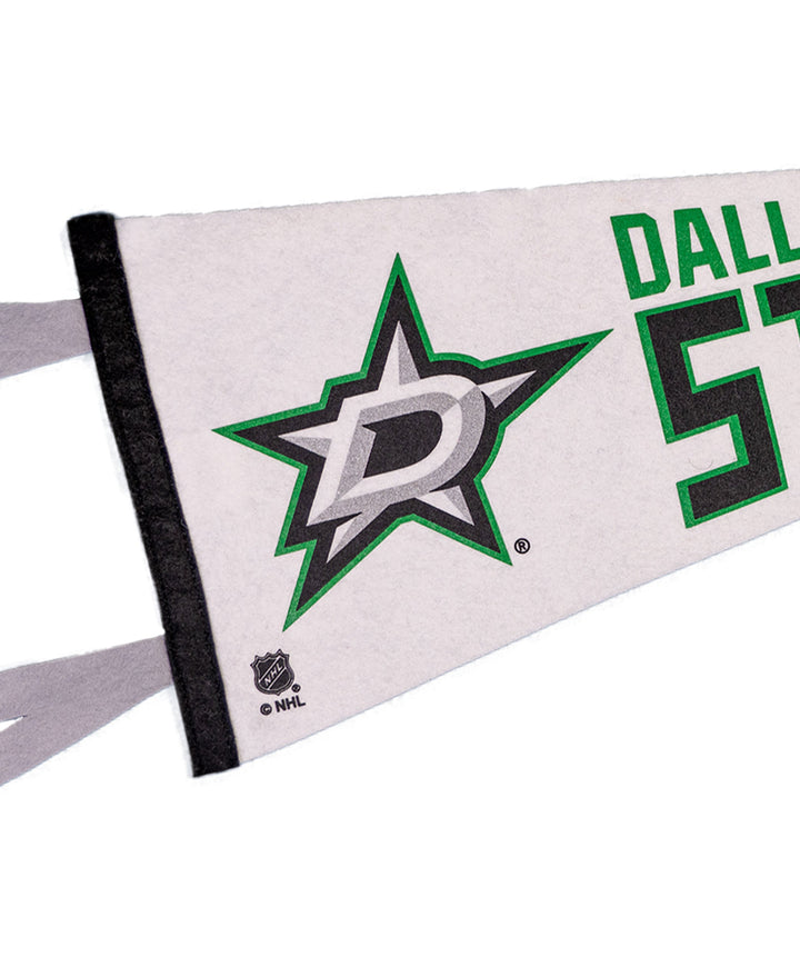 Hockey Dallas Stars Pennant • NHL x Oxford Pennant - - Pennant - Oxford Pennant Hockey Lifestyle | Built by Fans for Fans | Perfect Gift for hockey fan or hockey players that live in the hockey culture
