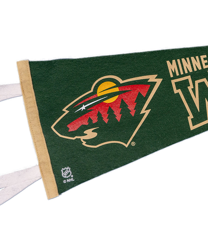 Hockey Minnesota Wild Pennant • NHL x Oxford Pennant - - Pennant - Oxford Pennant Hockey Lifestyle | Built by Fans for Fans | Perfect Gift for hockey fan or hockey players that live in the hockey culture