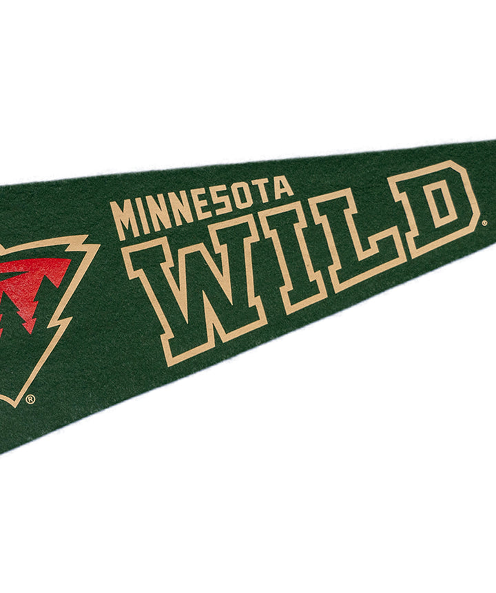 Hockey Minnesota Wild Pennant • NHL x Oxford Pennant - - Pennant - Oxford Pennant Hockey Lifestyle | Built by Fans for Fans | Perfect Gift for hockey fan or hockey players that live in the hockey culture