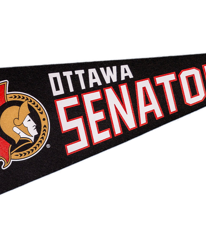 Hockey Ottawa Senators Pennant • NHL x Oxford Pennant - - Pennant - Oxford Pennant Hockey Lifestyle | Built by Fans for Fans | Perfect Gift for hockey fan or hockey players that live in the hockey culture