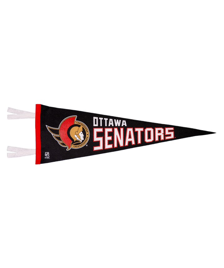 Hockey Ottawa Senators Pennant • NHL x Oxford Pennant - - Pennant - Oxford Pennant Hockey Lifestyle | Built by Fans for Fans | Perfect Gift for hockey fan or hockey players that live in the hockey culture