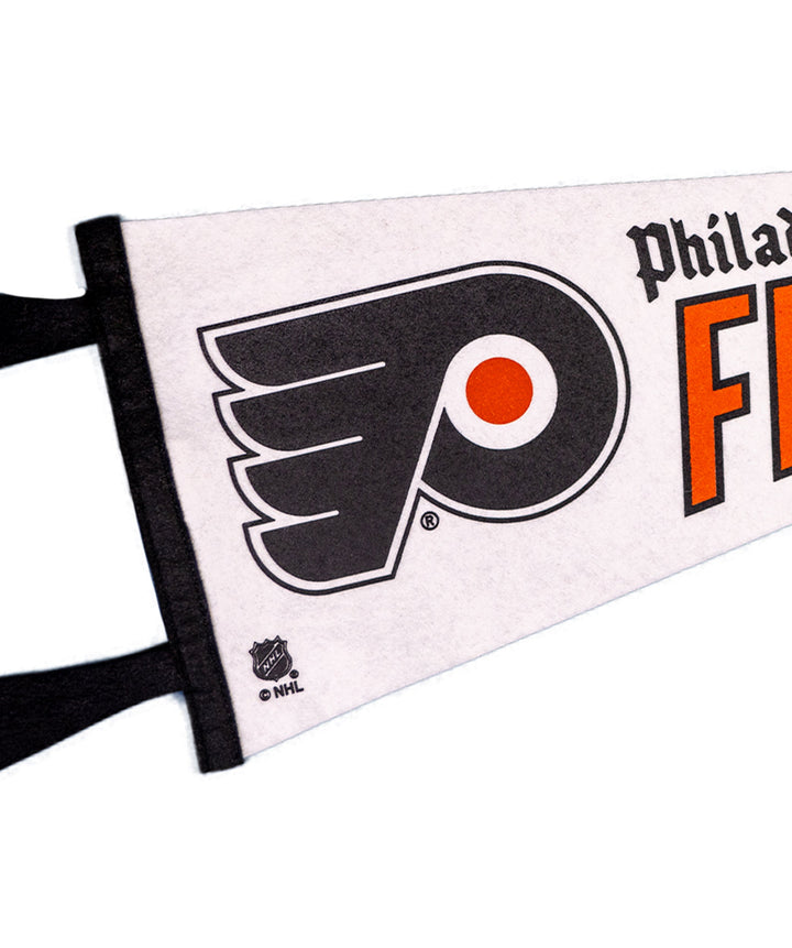 Hockey Philadelphia Flyers Pennant • NHL x Oxford Pennant - - Pennant - Oxford Pennant Hockey Lifestyle | Built by Fans for Fans | Perfect Gift for hockey fan or hockey players that live in the hockey culture