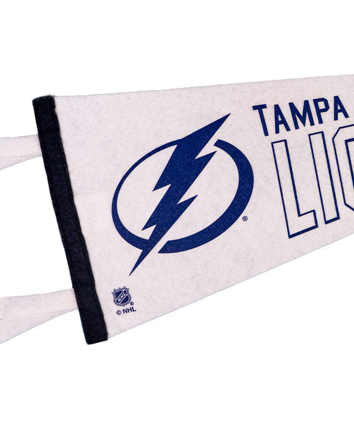 Hockey Tampa Bay Lightning Pennant • NHL x Oxford Pennant - - Pennant - Oxford Pennant Hockey Lifestyle | Built by Fans for Fans | Perfect Gift for hockey fan or hockey players that live in the hockey culture