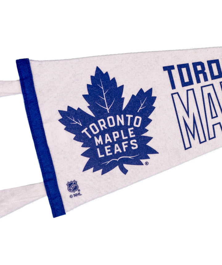 Hockey Toronto Maple Leafs Pennant • NHL x Oxford Pennant - - Pennant - Oxford Pennant Hockey Lifestyle | Built by Fans for Fans | Perfect Gift for hockey fan or hockey players that live in the hockey culture