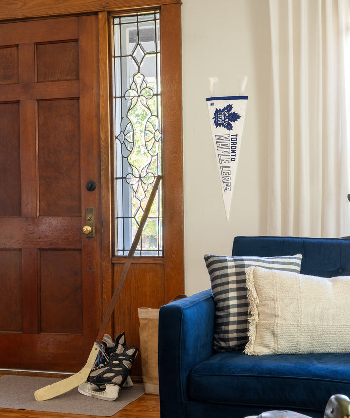 Hockey Toronto Maple Leafs Pennant • NHL x Oxford Pennant - - Pennant - Oxford Pennant Hockey Lifestyle | Built by Fans for Fans | Perfect Gift for hockey fan or hockey players that live in the hockey culture