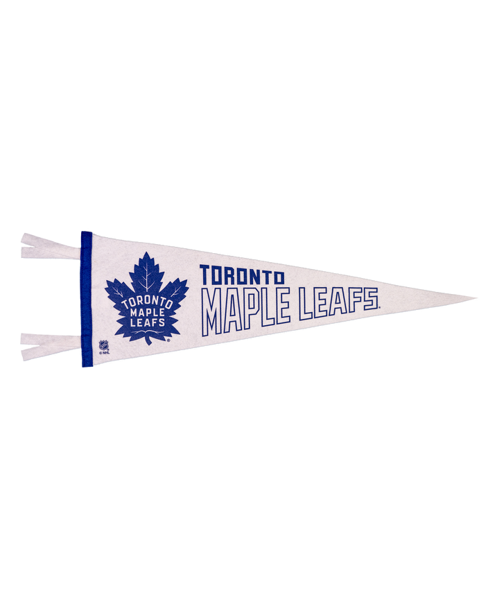 Hockey Toronto Maple Leafs Pennant • NHL x Oxford Pennant - - Pennant - Oxford Pennant Hockey Lifestyle | Built by Fans for Fans | Perfect Gift for hockey fan or hockey players that live in the hockey culture