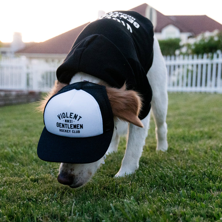 Hockey Loyalty Pet Foam Trucker - - Hats - Violent Gentlemen Hockey Lifestyle | Built by Fans for Fans | Perfect Gift for hockey fan or hockey players that live in the hockey culture