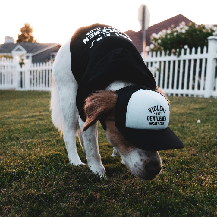 Hockey Loyalty Pet Foam Trucker - - Hats - Violent Gentlemen Hockey Lifestyle | Built by Fans for Fans | Perfect Gift for hockey fan or hockey players that live in the hockey culture