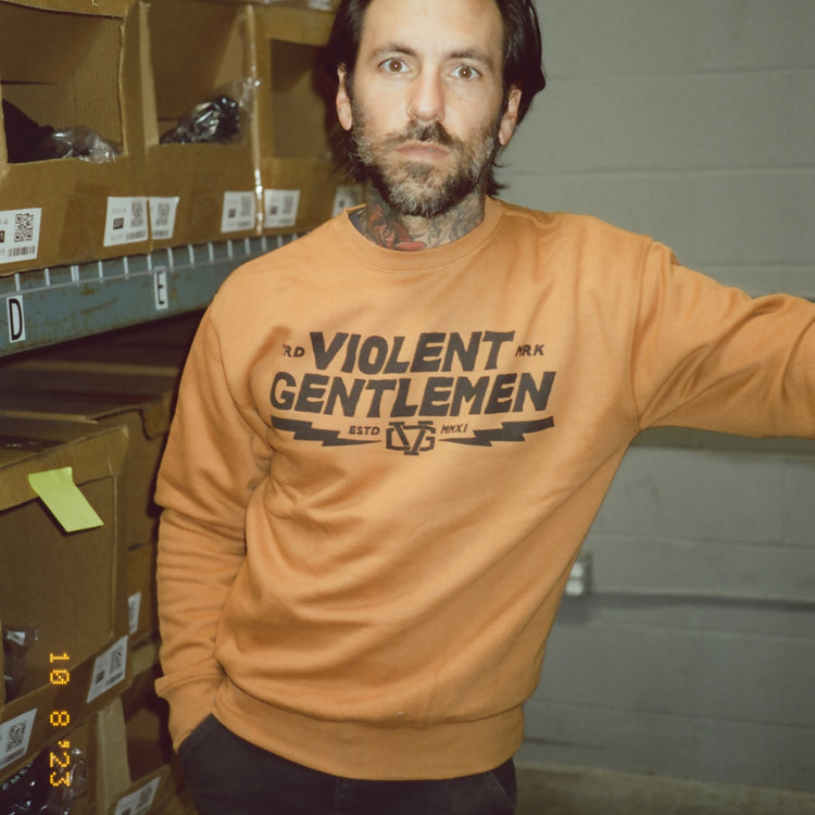 Charge Crew Neck - - Men's Fleece Tops - Violent Gentlemen