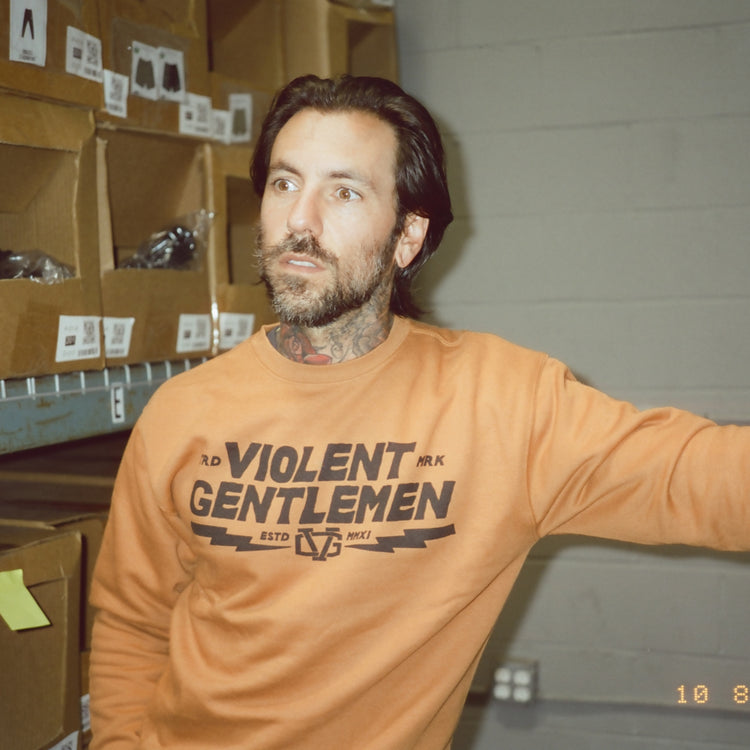 Charge Crew Neck - - Men's Fleece Tops - Violent Gentlemen