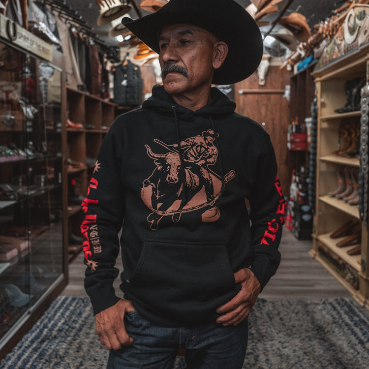 Saddle Up Pullover Hood - - Men's Fleece Tops - Violent Gentlemen