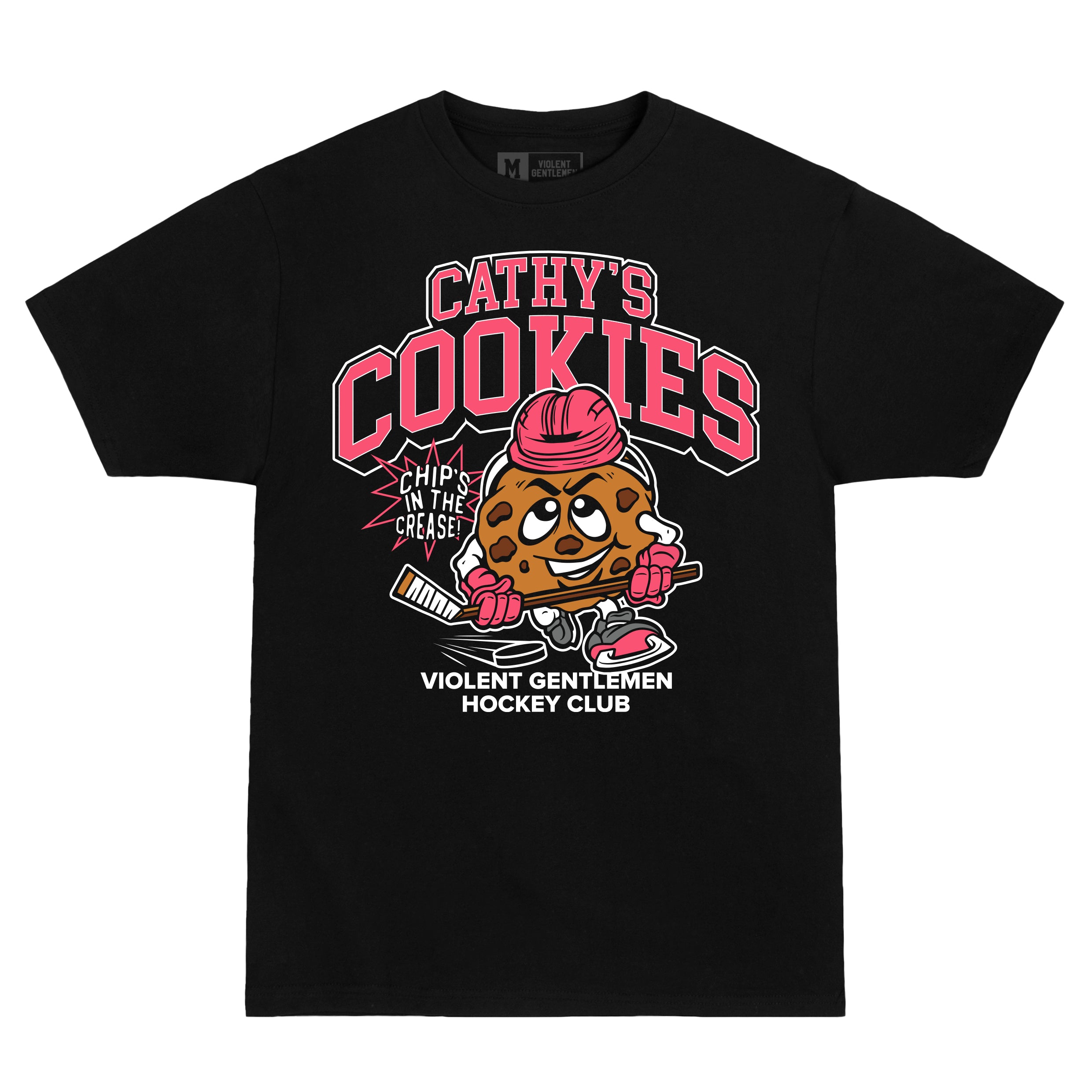 Chip's Hockey Club Premium Tee | VGHC x Cathy's Cookies