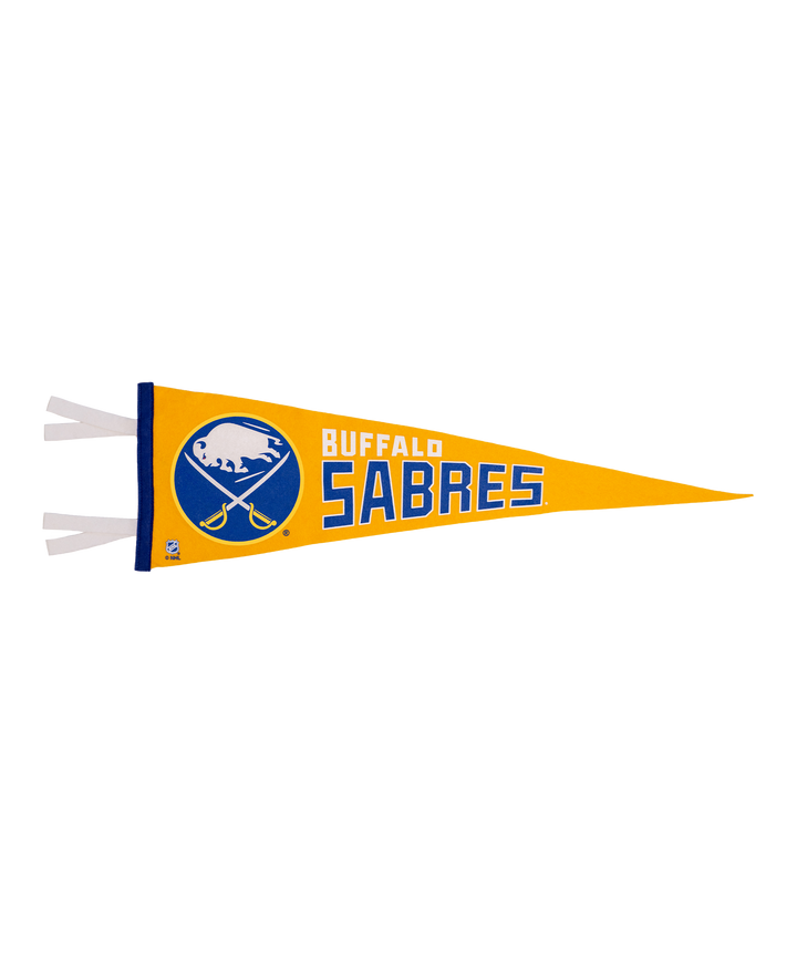 Hockey Buffalo Sabres Pennant • NHL x Oxford Pennant - - Pennant - Oxford Pennant Hockey Lifestyle | Built by Fans for Fans | Perfect Gift for hockey fan or hockey players that live in the hockey culture