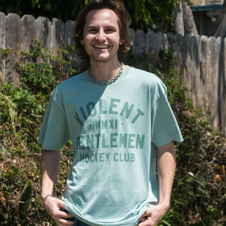 Hockey Loyalty Premium Tee - - Men's T-Shirts - Violent Gentlemen Hockey Lifestyle | Built by Fans for Fans | Perfect Gift for hockey fan or hockey players that live in the hockey culture