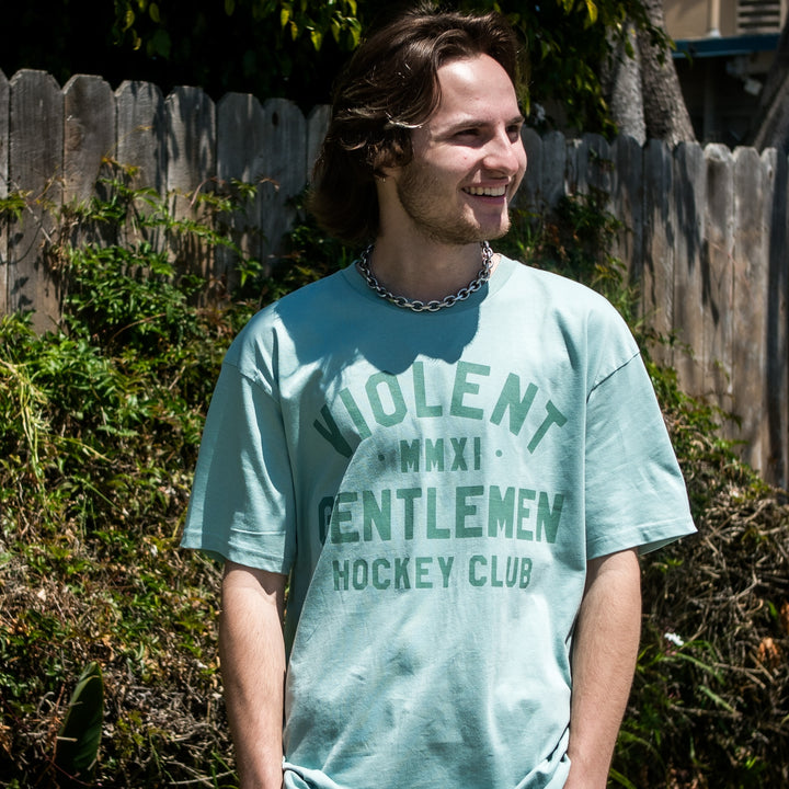 Hockey Loyalty Premium Tee - - Men's T-Shirts - Violent Gentlemen Hockey Lifestyle | Built by Fans for Fans | Perfect Gift for hockey fan or hockey players that live in the hockey culture