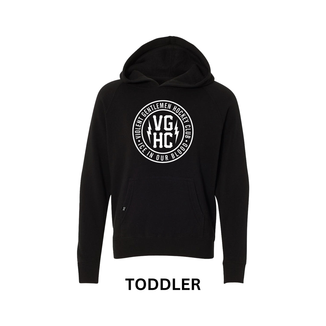 Agent Toddler Pullover Hood - - Kid's Fleece Tops - Violent Gentlemen
