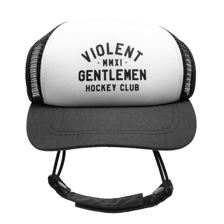 Hockey Loyalty Pet Foam Trucker - - Hats - Violent Gentlemen Hockey Lifestyle | Built by Fans for Fans | Perfect Gift for hockey fan or hockey players that live in the hockey culture