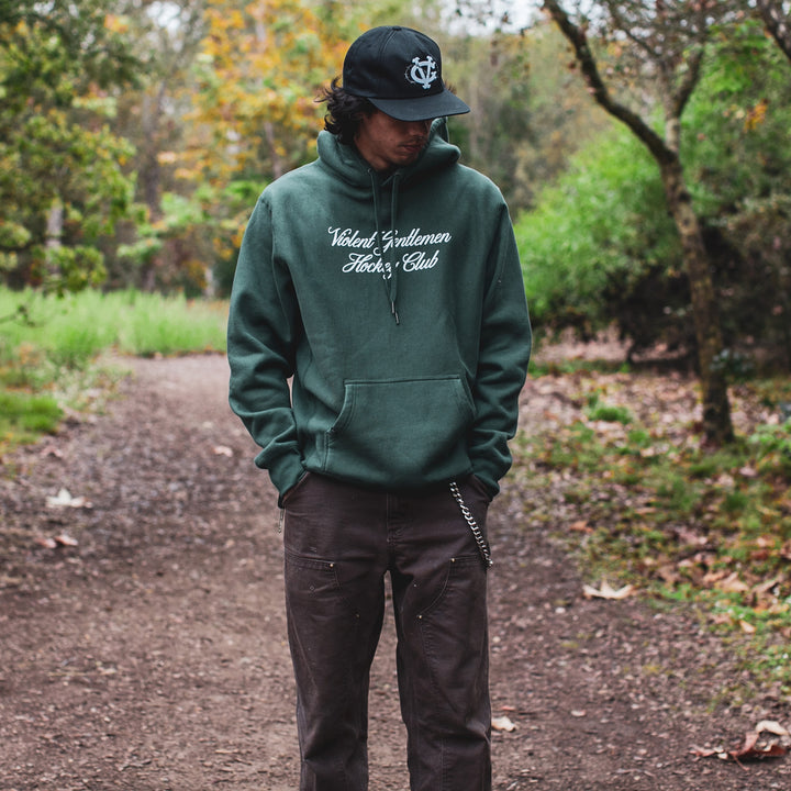 Hockey Agility Cross Grain Pullover Hood - - Men's Fleece Tops - Violent Gentlemen Hockey Lifestyle | Built by Fans for Fans | Perfect Gift for hockey fan or hockey players that live in the hockey culture