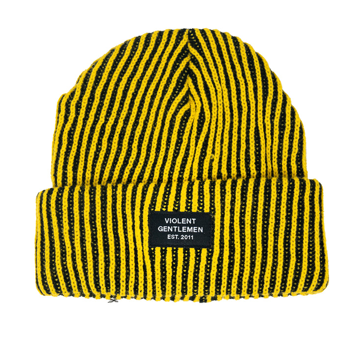 Hockey Lemieux Two-Tone Cuff Beanie - - Beanies - Violent Gentlemen Hockey Lifestyle | Built by Fans for Fans | Perfect Gift for hockey fan or hockey players that live in the hockey culture