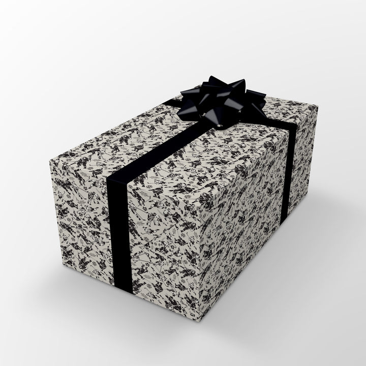 Hockey Minor Penalties Gift Wrapping Paper Pack - - Accessories - Violent Gentlemen Hockey Lifestyle | Built by Fans for Fans | Perfect Gift for hockey fan or hockey players that live in the hockey culture