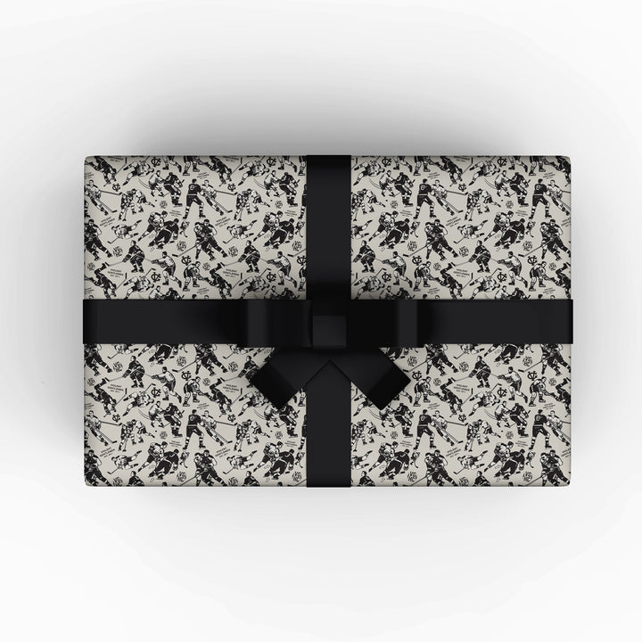 Hockey Minor Penalties Gift Wrapping Paper Pack - - Accessories - Violent Gentlemen Hockey Lifestyle | Built by Fans for Fans | Perfect Gift for hockey fan or hockey players that live in the hockey culture