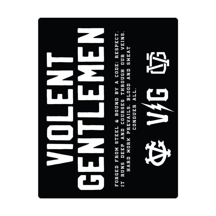 Hockey Mission Sherpa Blanket - - Accessories - Violent Gentlemen Hockey Lifestyle | Built by Fans for Fans | Perfect Gift for hockey fan or hockey players that live in the hockey culture
