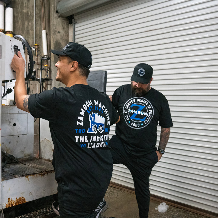 Hockey Zamboni AILBIP Premium Tee - - Men's T-Shirts - Violent Gentlemen Hockey Lifestyle | Built by Fans for Fans | Perfect Gift for hockey fan or hockey players that live in the hockey culture