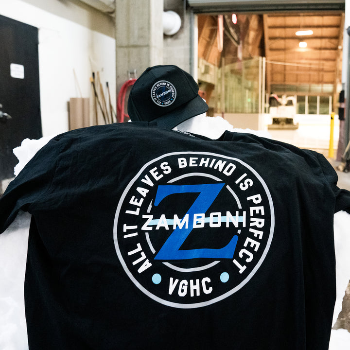 Hockey Zamboni AILBIP A-Frame Snapback - - Hats - Violent Gentlemen Hockey Lifestyle | Built by Fans for Fans | Perfect Gift for hockey fan or hockey players that live in the hockey culture