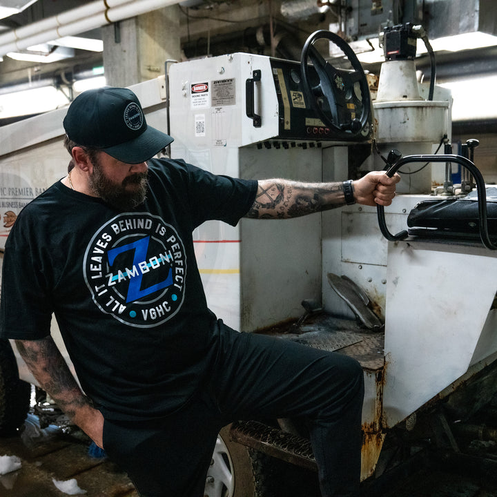 Hockey Zamboni AILBIP Premium Tee - - Men's T-Shirts - Violent Gentlemen Hockey Lifestyle | Built by Fans for Fans | Perfect Gift for hockey fan or hockey players that live in the hockey culture