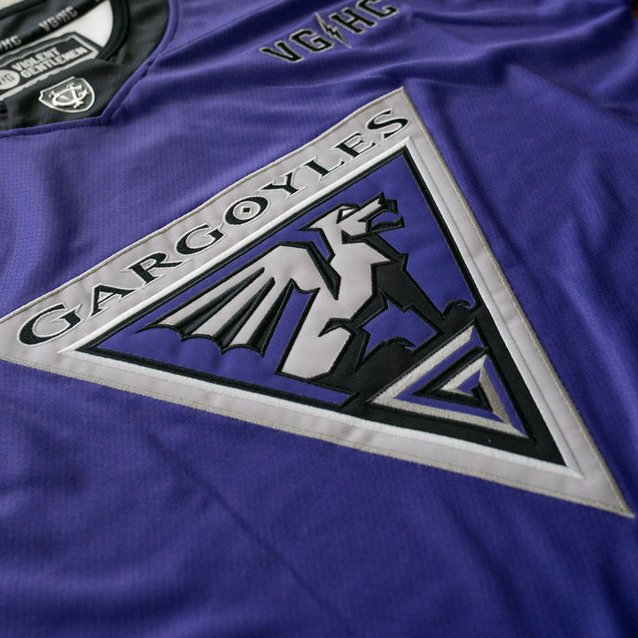 Hockey Gargoyles Home PBH Jersey - - Jerseys - Violent Gentlemen Hockey Lifestyle | Built by Fans for Fans | Perfect Gift for hockey fan or hockey players that live in the hockey culture