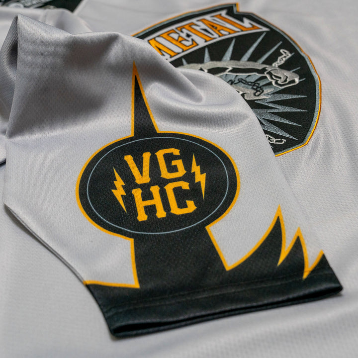 Hockey Heavy Metal Home PBH Jersey - - Jerseys - Violent Gentlemen Hockey Lifestyle | Built by Fans for Fans | Perfect Gift for hockey fan or hockey players that live in the hockey culture