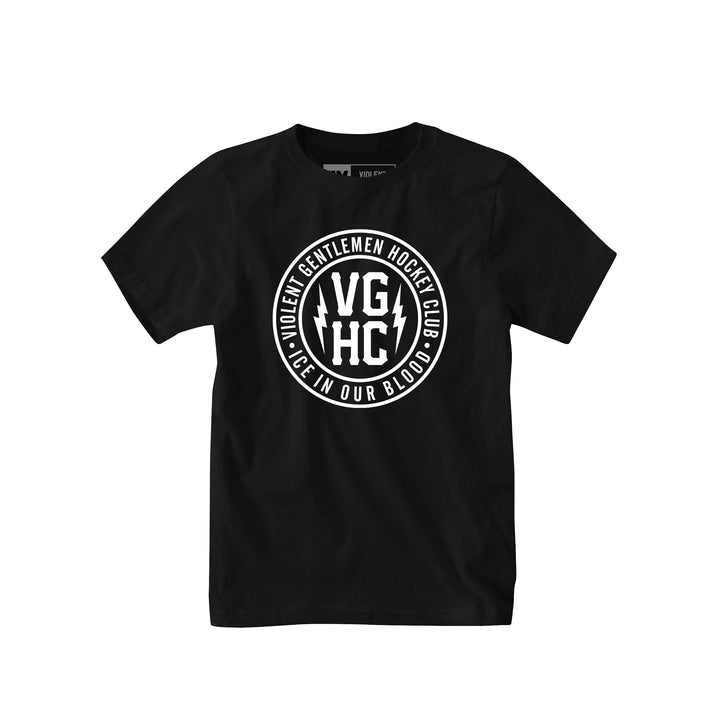 Hockey Agent Kids Tee - - Kid's T-Shirts - Violent Gentlemen Hockey Lifestyle | Built by Fans for Fans | Perfect Gift for hockey fan or hockey players that live in the hockey culture