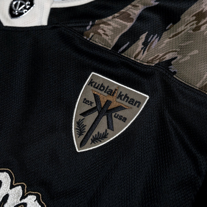 Hockey Kublai Khan Tiger Jersey - - Jerseys - Violent Gentlemen Hockey Lifestyle | Built by Fans for Fans | Perfect Gift for hockey fan or hockey players that live in the hockey culture