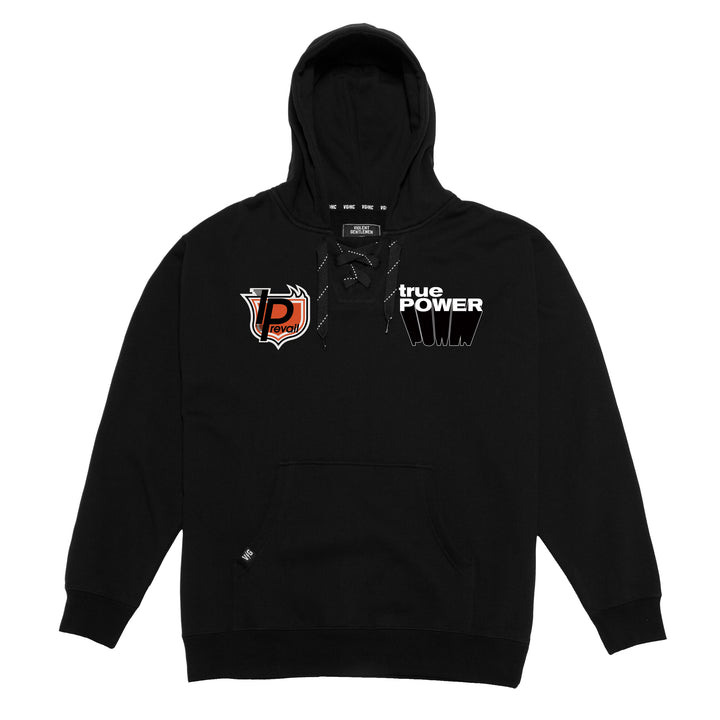 Hockey I Prevail x VG True Power Enforcer Pullover Hood - - Men's Fleece Tops - Violent Gentlemen Hockey Lifestyle | Built by Fans for Fans | Perfect Gift for hockey fan or hockey players that live in the hockey culture