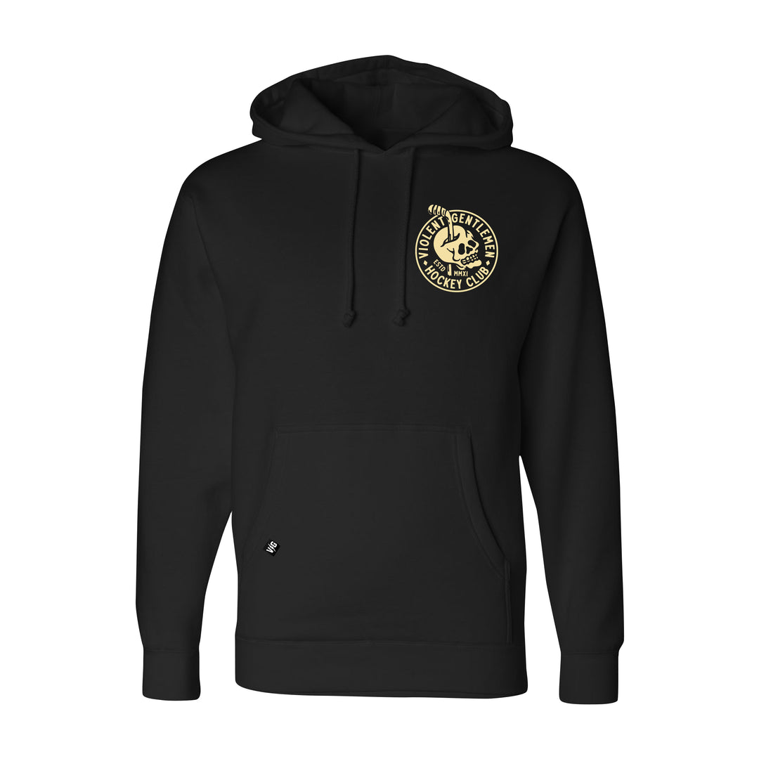 Hockey Headache Pullover Hood - - Men's Fleece Tops - Violent Gentlemen Hockey Lifestyle | Built by Fans for Fans | Perfect Gift for hockey fan or hockey players that live in the hockey culture
