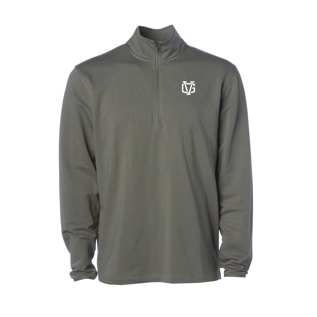 Monogram Perform Quarter Zip - - Men's Jackets - Violent Gentlemen