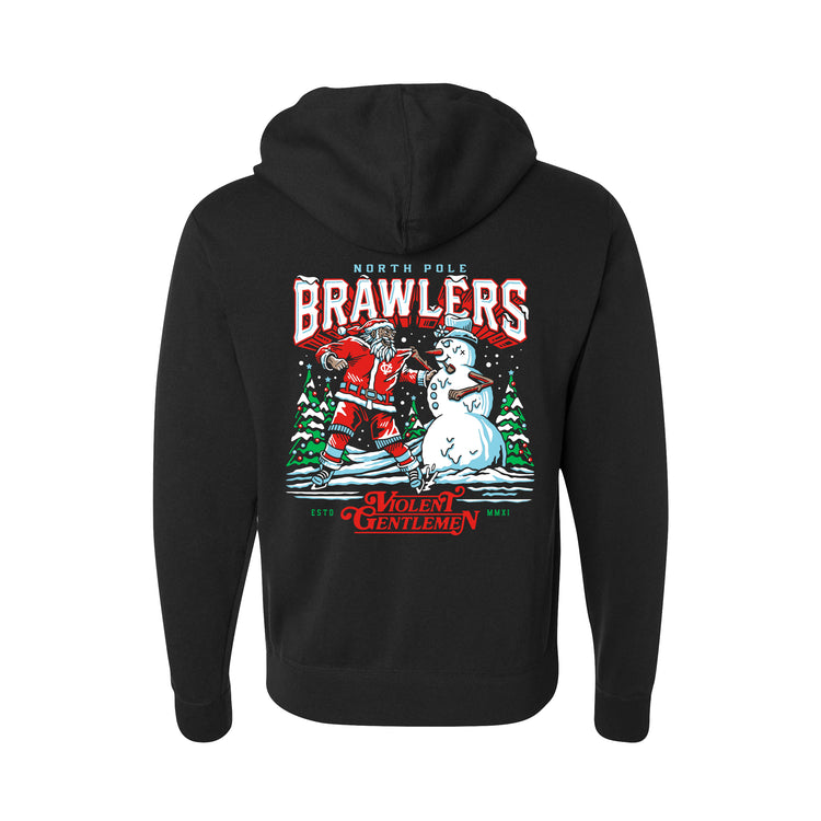 NP Brawlers Pullover Hood - - Men's Fleece Tops - Violent Gentlemen