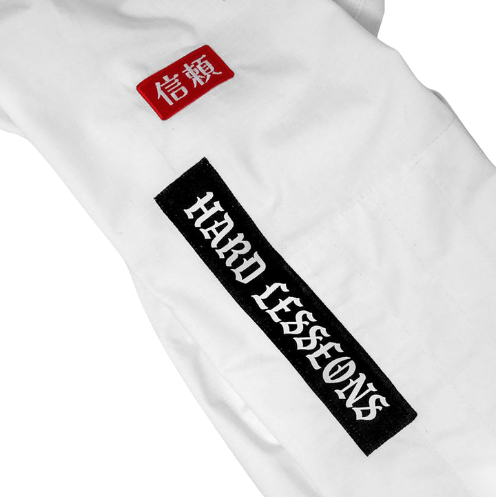 Hockey VGJJC Hard Lessons Gi - - Jerseys - Violent Gentlemen Hockey Lifestyle | Built by Fans for Fans | Perfect Gift for hockey fan or hockey players that live in the hockey culture