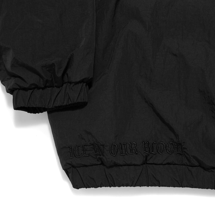 Hockey Loyalty Blacked Out Pullover Jacket - - Men's Jackets - Violent Gentlemen Hockey Lifestyle | Built by Fans for Fans | Perfect Gift for hockey fan or hockey players that live in the hockey culture