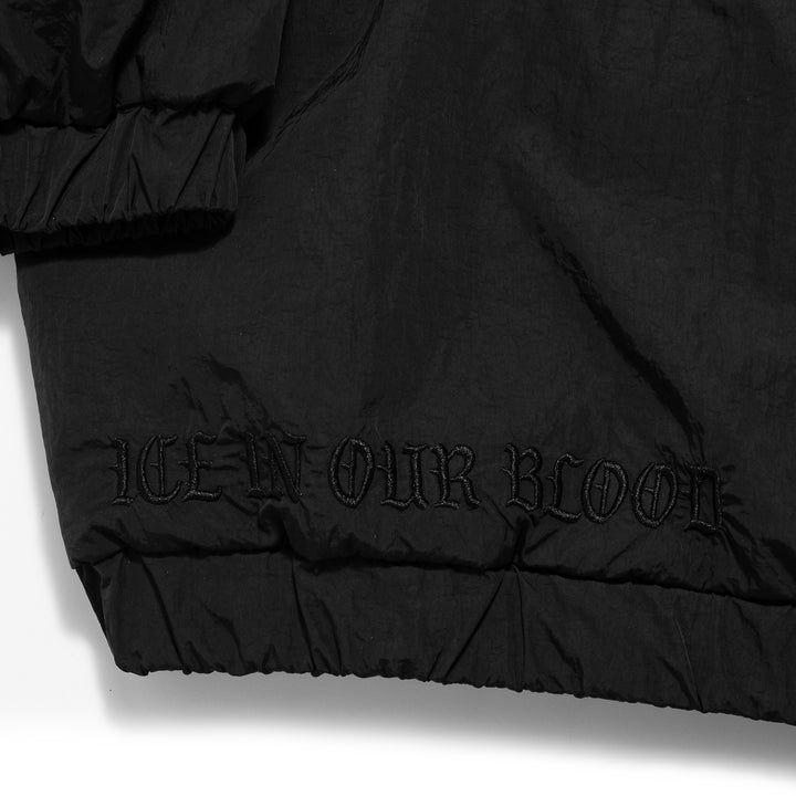 Hockey Loyalty Blacked Out Pullover Jacket - - Men's Jackets - Violent Gentlemen Hockey Lifestyle | Built by Fans for Fans | Perfect Gift for hockey fan or hockey players that live in the hockey culture
