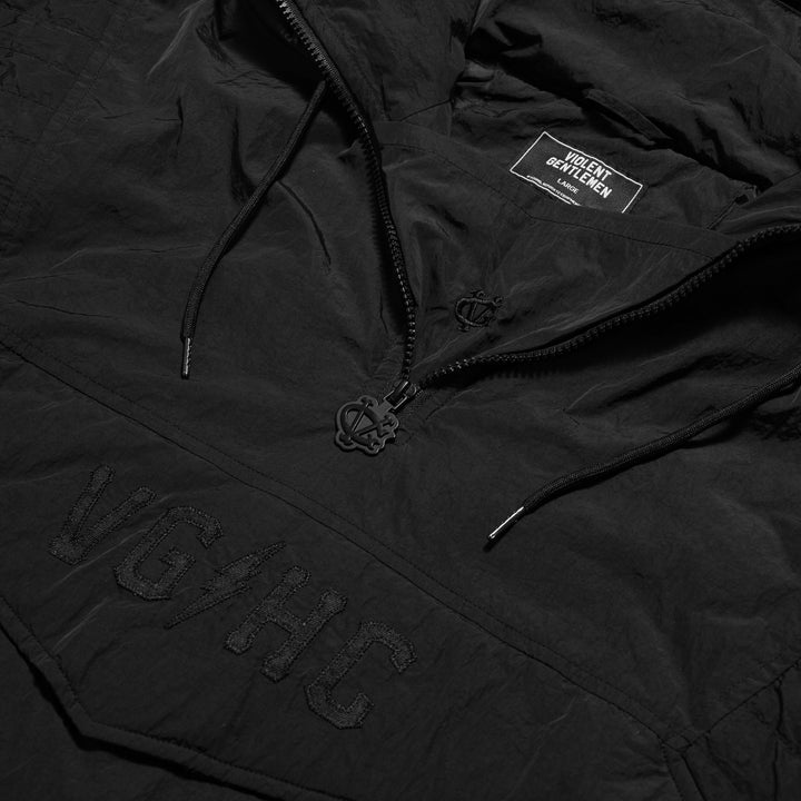 Hockey Loyalty Blacked Out Pullover Jacket - - Men's Jackets - Violent Gentlemen Hockey Lifestyle | Built by Fans for Fans | Perfect Gift for hockey fan or hockey players that live in the hockey culture